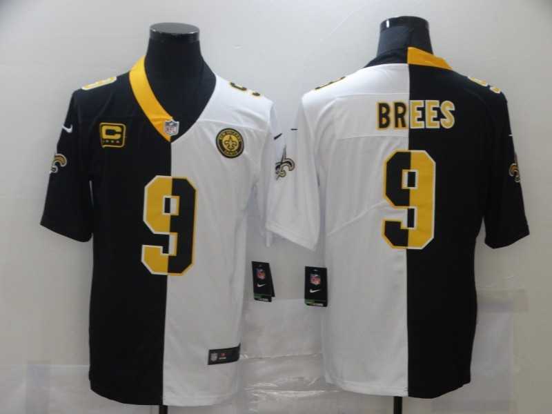 Nike Saints 9 Drew Brees Black And White Split C Patch Vapor Untouchable Limited Jersey Dzhi,We sell and wholesale Nike Saints 9 Drew Brees Black And White Split C Patch Vapor Untouchable Limited Jersey Dzhi on line form chian!